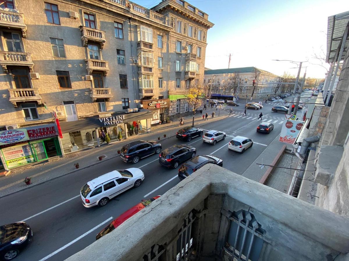 Stefan Cel Mare Boulevard Ultracentral Apartments In The Center Kiszyniów Zewnętrze zdjęcie